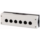 EATON - EAO216540 M22-I6 CUSTODIA 6 FORI, NERO /GRIGIO