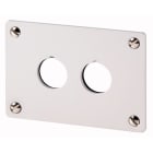 EATON - EAO216543 M22-E2 PIASTRA INCASSO 2 FORI, ALU