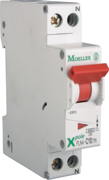 EATON MANIFACTURING - EAO263190 PLN4-C10/1N INT. MT 4,5KA 1N 1MOD. 10A C