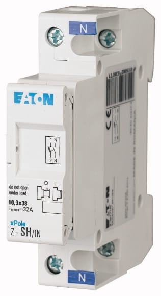 EATON MANIFACTURING - EAO263884 Z-SHL/1N PORTAFUSIBILE SEZ.+LED 10,3X38