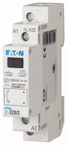 EATON MANIFACTURING - EAO265268 Z-S241/SS RELE PASSO-PASSO 240V 60HZ 2N
