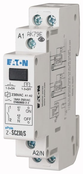 EATON MANIFACTURING - EAO265299 Z-SC230/S PASSO-PASS0 C.CENTR. 230V 1NA
