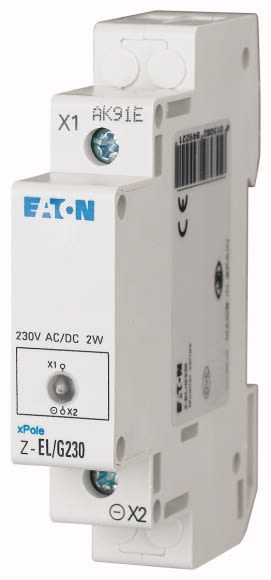 EATON MANIFACTURING - EAO107493 Z-EL/WH24 1LED-BIANCO 24VAC