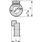 EATON - EAO285558 PFR-W-20 TOROIDE X PFR D20MM