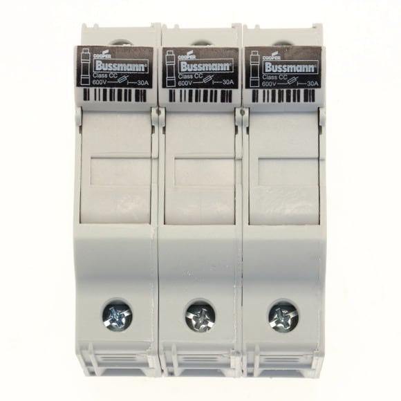 EATON MANIFACTURING - EAOCHCC3DU CHCC3DU BASE PER 10X38, 30A, 600VAC/DC,