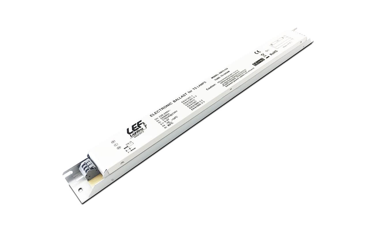 L.E.F. SRL - LEFEBT5-128 ALIMENTATORE ELETTRONICO PER LAMPADE FLUORESCENTI 1X28W T5 (G5)