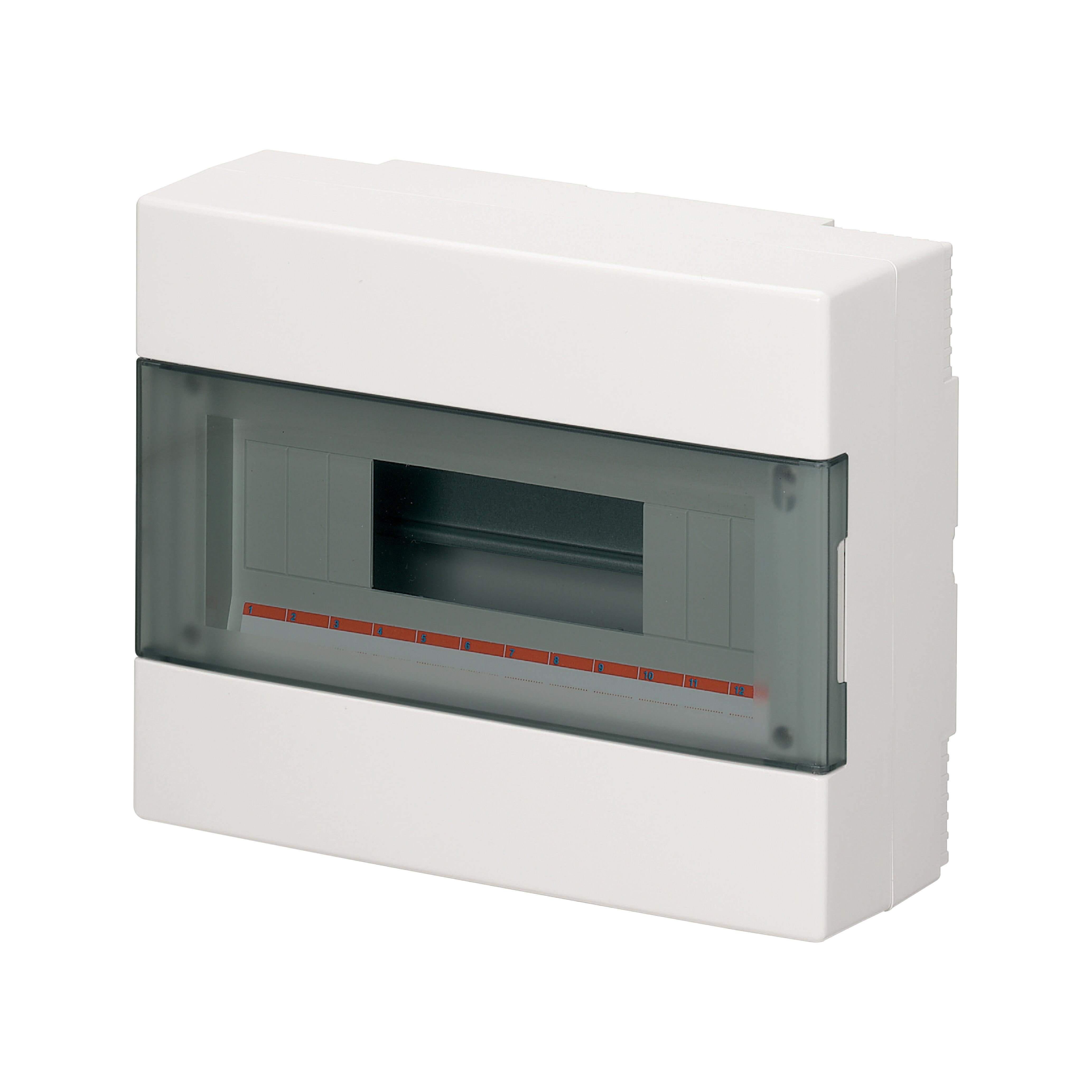 ELETTROCANALI SRL ETNEC60012B CENTR.PARETE IP40 PORTELLA TRASP.12MODUL