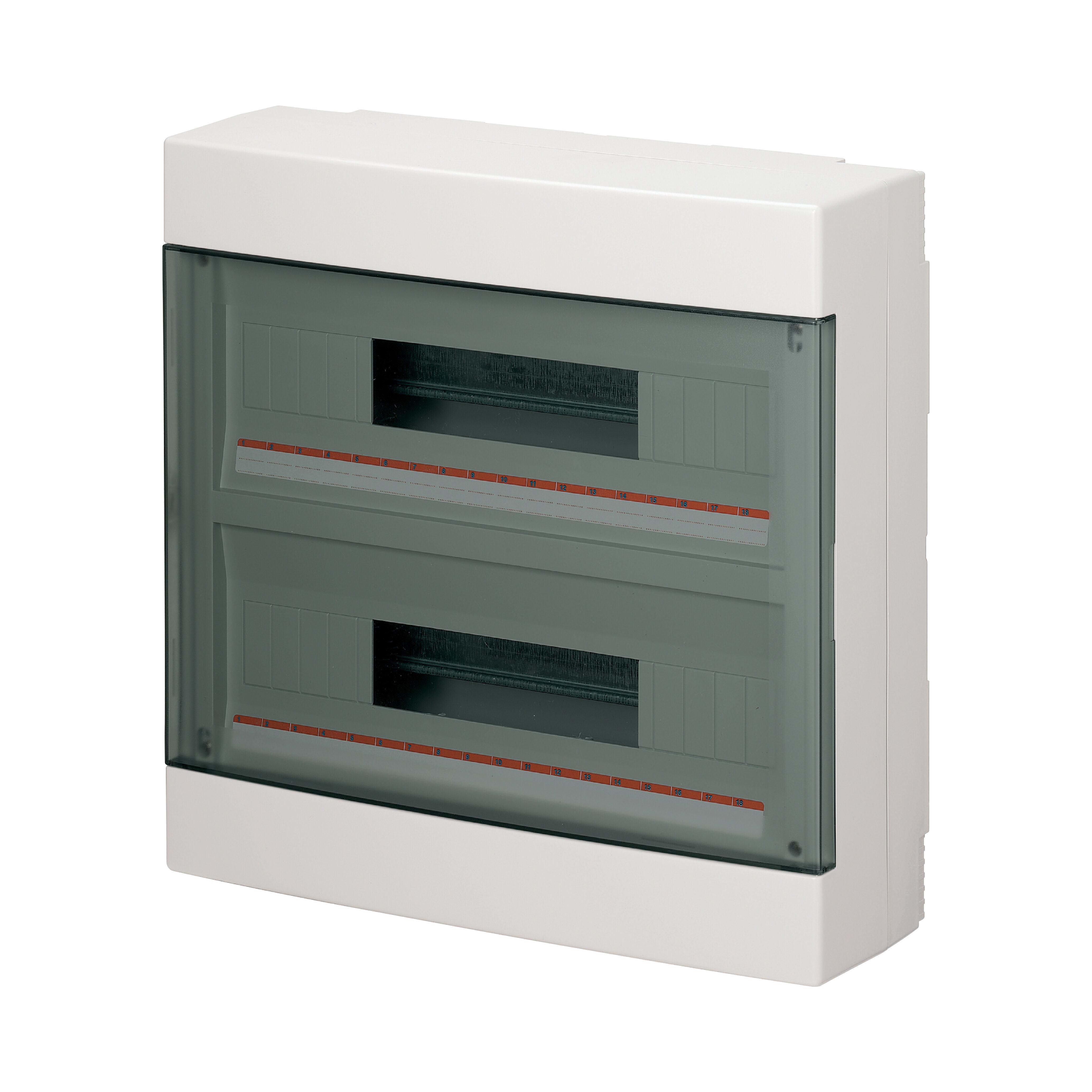 ELETTROCANALI SRL ETNEC60036B CENTR.PARETE IP40 PORTELLA TRASP.36MODUL