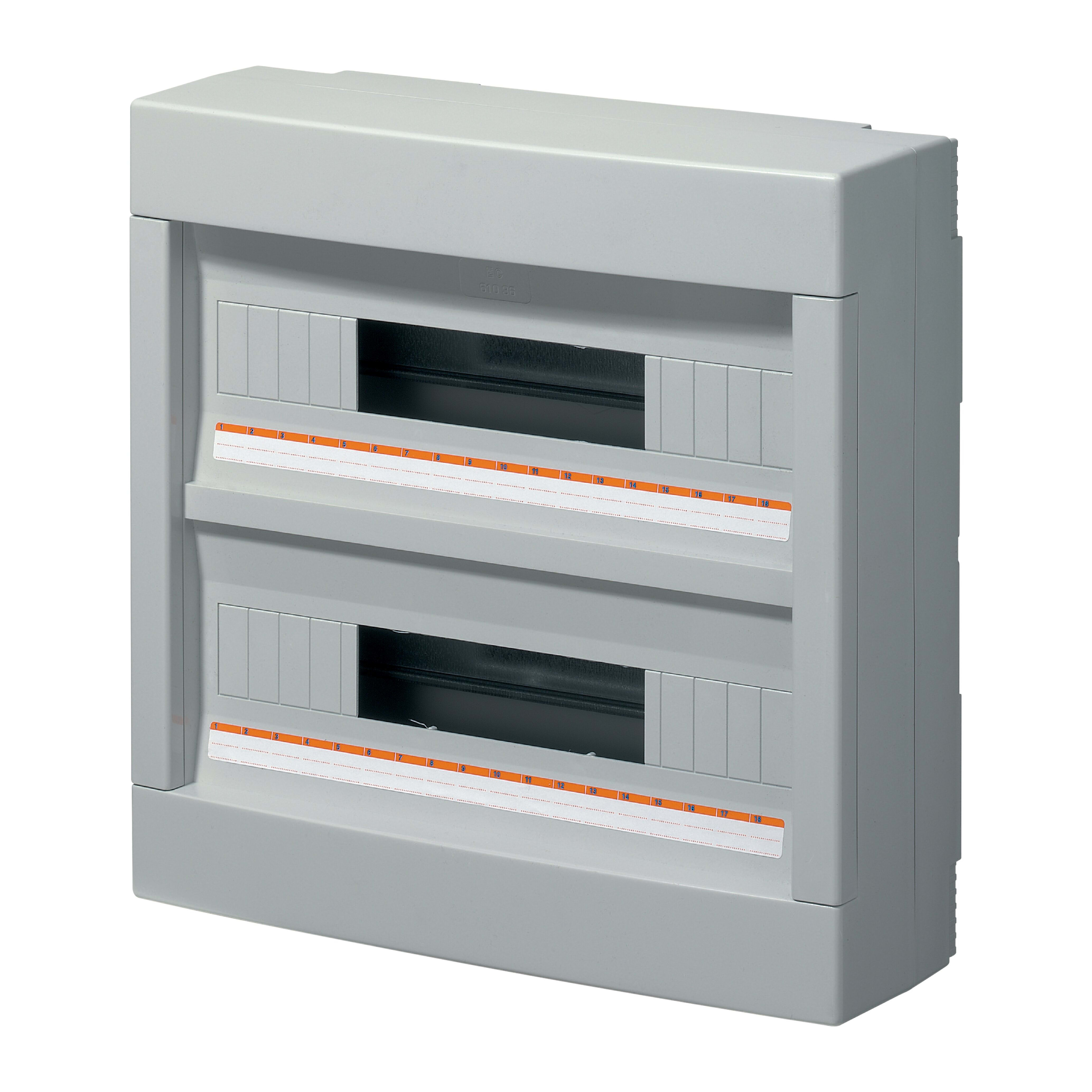 ELETTROCANALI SRL ETNEC61036 CENTR.PARETE IP40 SENZA PORT. 36 MODULI