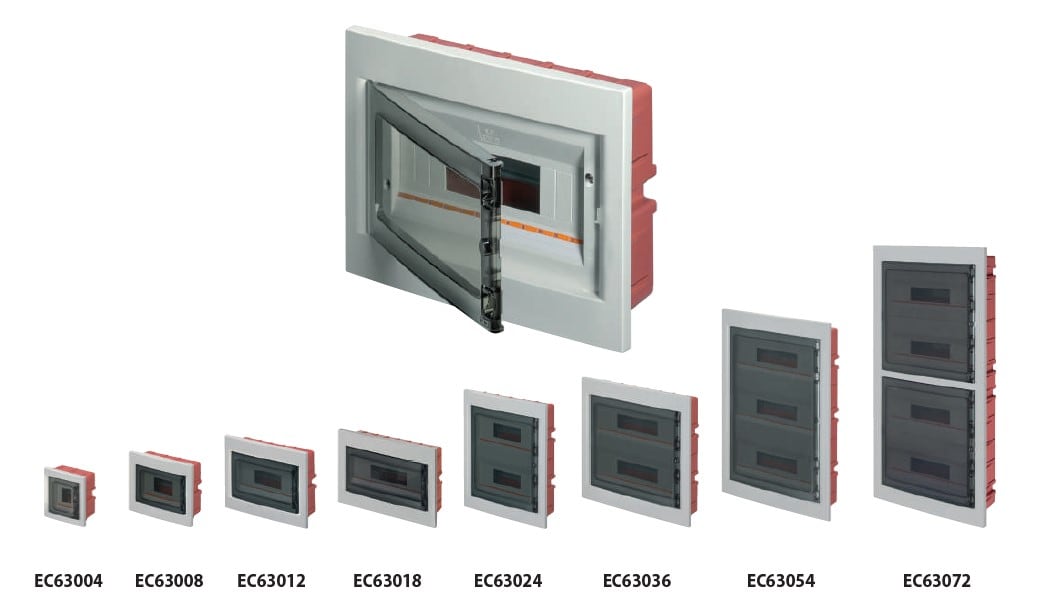 ELETTROCANALI SRL - ETNEC63008 CENTRALINO INC. GRIGIO PORTELLO FUME 8 M