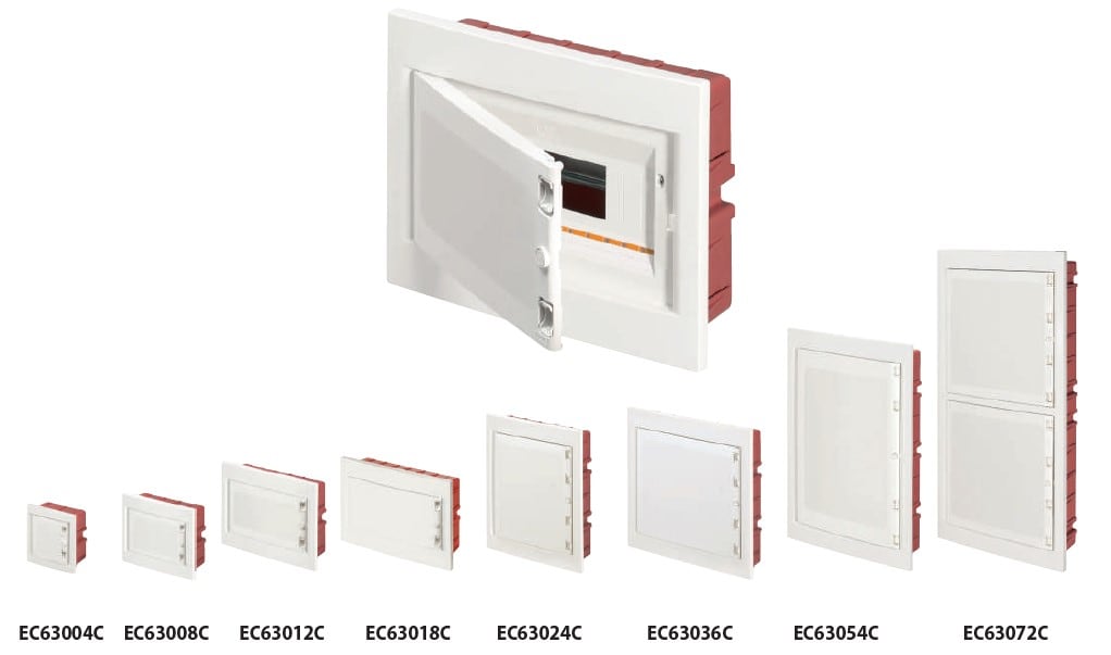 ELETTROCANALI SRL - ETNEC63008C CENTRALINO INCASSO BIANCO P. CIECA 8 MOD