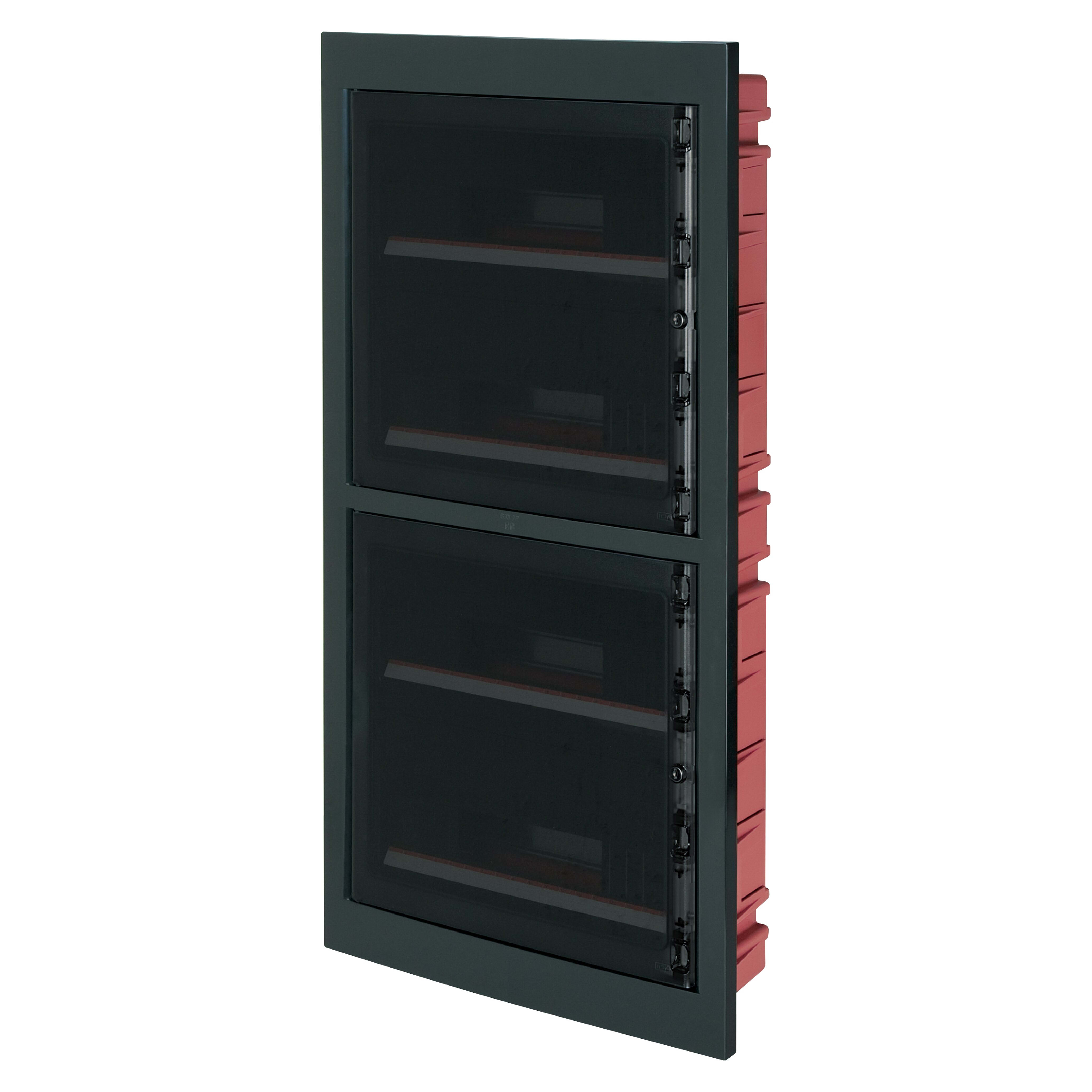 ELETTROCANALI SRL ETNEC63072N CENTRALINO INC. NERO PORTELLO FUME 72 MO