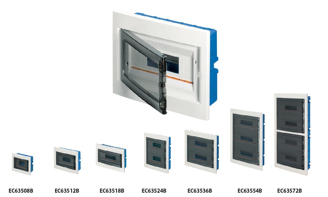 ELETTROCANALI SRL - ETNEC63524B CENTRALINO 24 MODULI P.L. - BIANCO