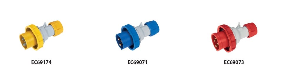 ELETTROCANALI SRL - ETNEC69370 SPINA DIRITTA IP67 380/415V 3P+T 63A