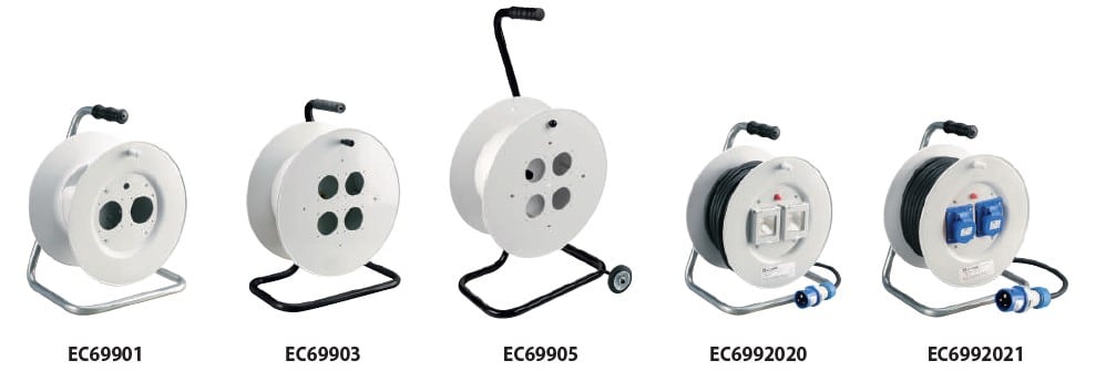 ELETTROCANALI SRL - ETNEC6992021 AVVOLGICAVO IND. 2X2P 16A 30 MT PVC