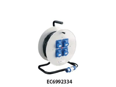 ELETTROCANALI SRL - ETNEC6992324 AVVOLGICAVO IND. 4X2P+T 30 MT IP44 16A