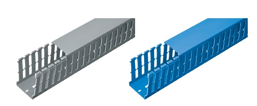 ELETTROCANALI SRL - ETNECA2540 CANALE ASOLATO A LAMELLE 8/12/8 DIM. 25X