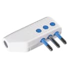 ELETTROCANALI SRL - ETNECK33306 SPINA BIANCA SALVASPAZIO ORIENTABILE 10A