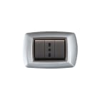 ELETTROCANALI SRL - ETNECL2983AC PLACCA MYLIFE 3 MOD.ALLUMINIO CHIARO