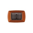 ELETTROCANALI SRL - ETNECL2983LC PLACCA MYLIFE 3 MOD.LEGNO CHIARO