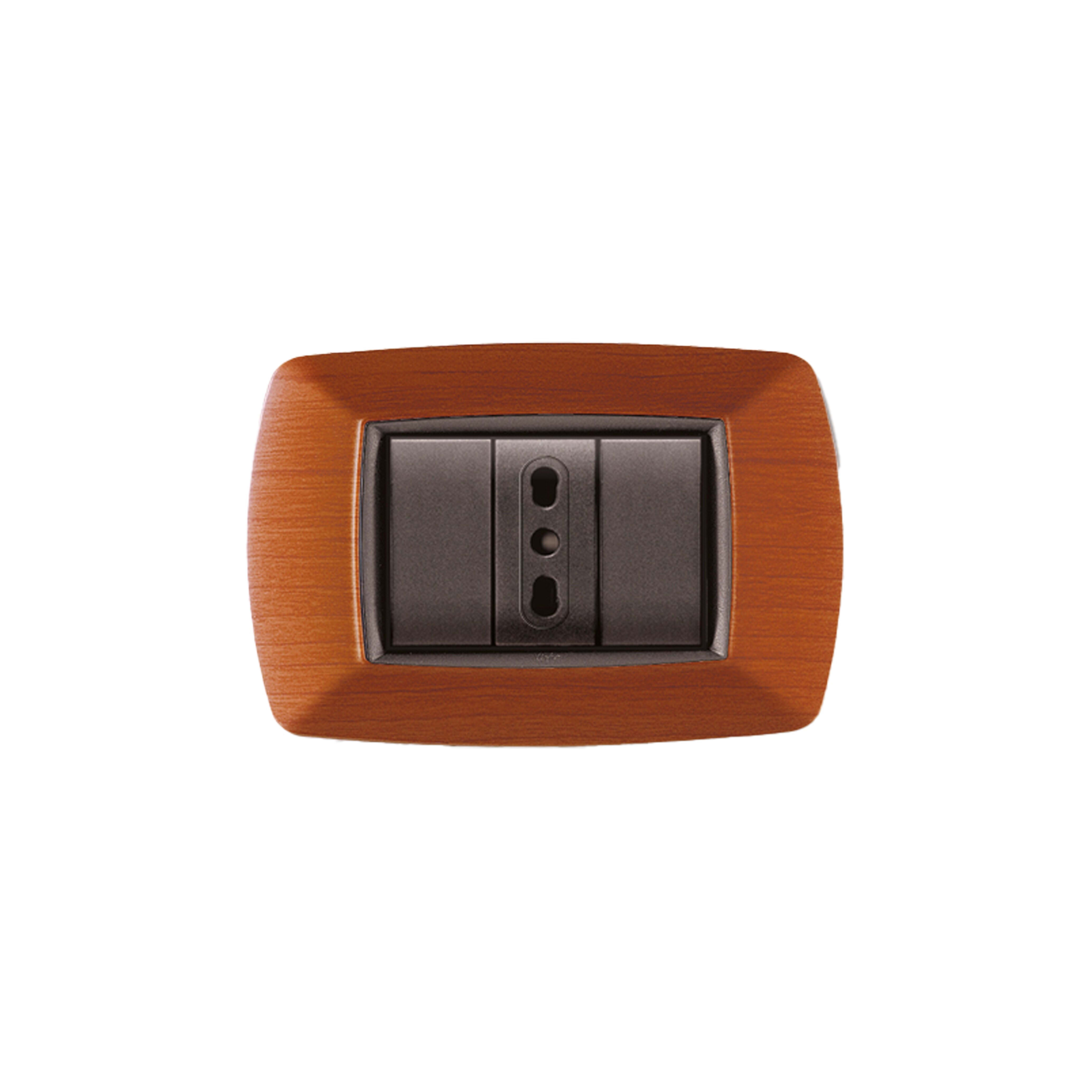 ELETTROCANALI SRL ETNECL2983LC PLACCA MYLIFE 3 MOD.LEGNO CHIARO