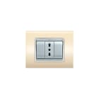 ELETTROCANALI SRL - ETNECL3083A PLACCA NEWPRESTIGE 3 MODULI AVORIO