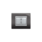 ELETTROCANALI SRL - ETNECL3083GS PLACCA NEWPRESTIGE 3 MOD.GRIGIO SCURO