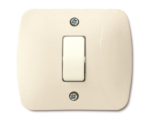 ELETTROCANALI SRL ETNECLPR651F PLACCA AUTOPORTANTE 1 MODULO AVORIO