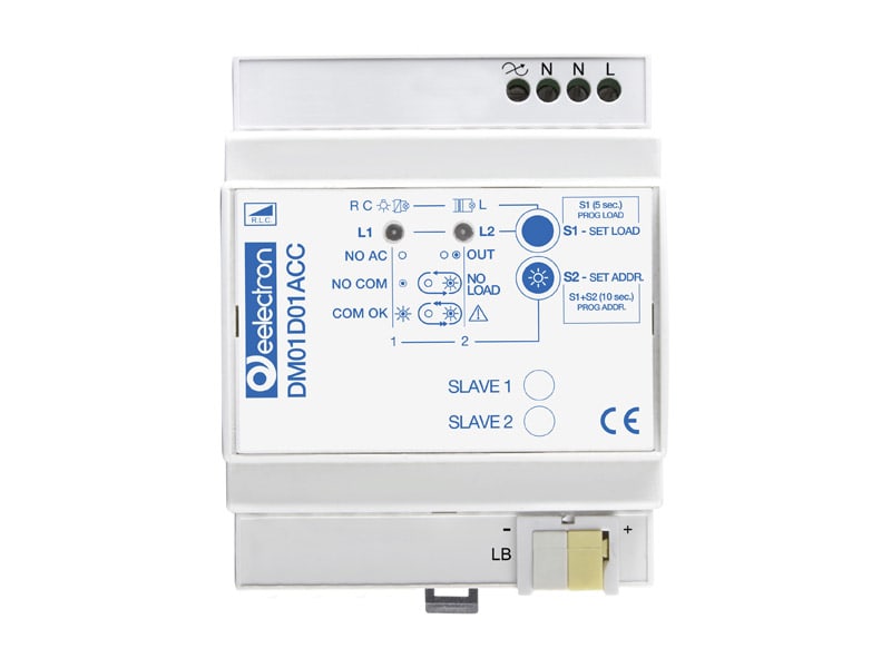EELECTRON SPA - EEXDM01D01ACC MODULO DIN DIMMER 1OUT - 700W SLAVE