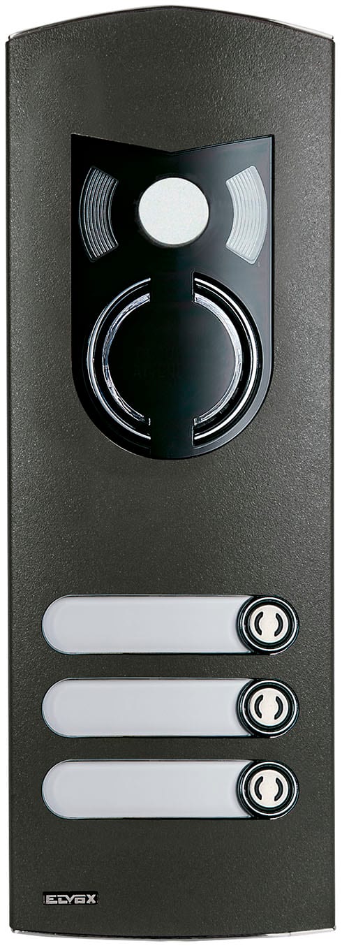 VIMAR SPA VIW1223/35 PLACCA A/V 2M IK10 3 TASTI GRIGIO SABLE