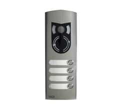 VIMAR S.P.A. - VIW1224 PLACCA A/V 2M IK10 4 TASTI ACCIAIO