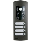 VIMAR SPA - VIW1224/35 Placca a/v 2M IK10 4 tasti grigio sablé