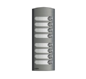 VIMAR S.P.A. - VIW1258 PLACCA SUPPL. 2M IK10 8 TASTI ACCIAIO