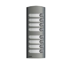 VIMAR S.P.A. - VIW1258 PLACCA SUPPL. 2M IK10 8 TASTI ACCIAIO