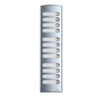 VIMAR SPA - VIW1372 PLACCA SUPPL. 3M 12 TASTI ALLUMINIO