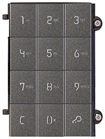 VIMAR S.P.A. - VIW41119.02 MODULO FRONTALE TASTIERA PIXEL ARDESIA