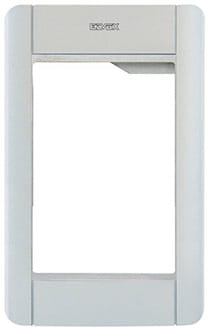 VIMAR SPA VIW41131.04 SUPPORTO+CORNICE 1M PIXEL GRIGIO ANODIZZ