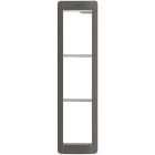 VIMAR SPA - VIW41133.02 Supporto+cornice 3M Pixel ardesia