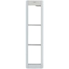 VIMAR SPA - VIW41133.04 SUPPORTO+CORNICE 3M PIXEL GRIGIO ANOD.