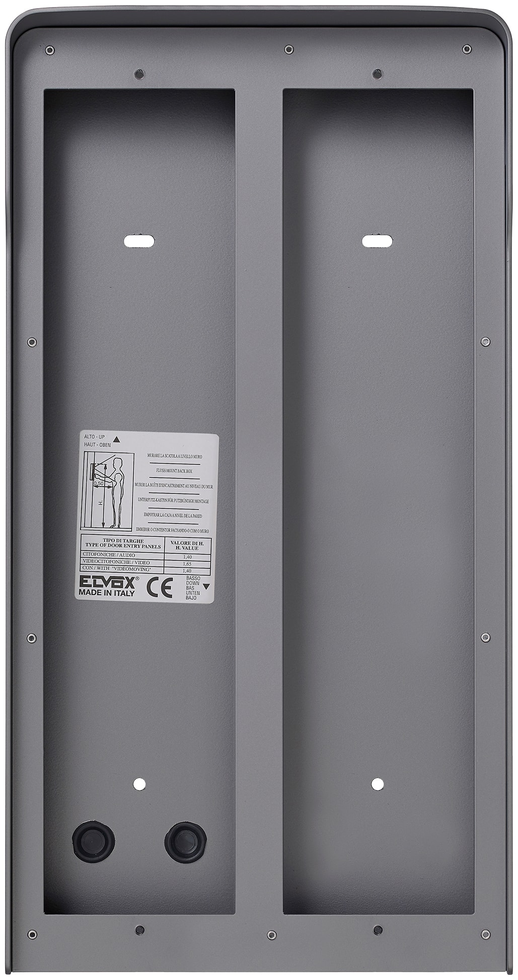 VIMAR SPA VIW41156.02 SCATOLA PARETE 6M(2X3) PIXEL ARDESIA