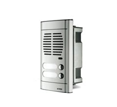 VIMAR S.P.A. - VIW891D PLACCA AUDIO INCASSO 2 PULS. GRIGIO LUCE