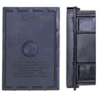 VIMAR SPA - VIW9191 SCATOLA DA INCASSO PER TARGHE 1 MODULO