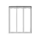 VIMAR SPA - VIWC333 CORNICE PER 3 PLACCHE 3M ALLUMINIO