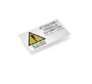 VIMAR S.P.A. - VIWZX20 CARTELLO SEGNALETICO DI AVVERTENZA