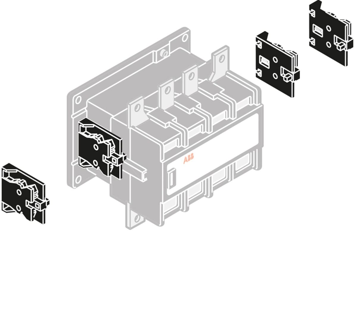 ABB SPA ABBEL 189 7 CCL 16-11E CONTATTO AUSILIARIO 1NA+1NC
