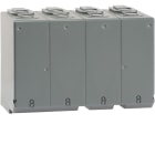 ABB SPA - ABBEO 635 6 OSS400G1S/4 CALOTTA BASSA GRIGIA 4P