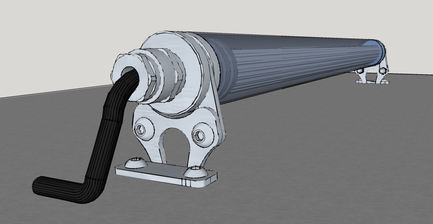ELCOM SRL - EOW0025S-4CL12 P25 40° b.c. 14W 1200lm L=1200mm
