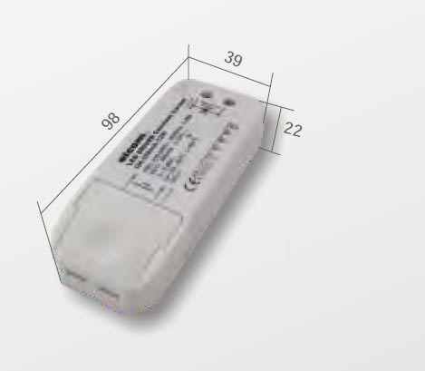 ELCOM SRL - EOW03040 ALIMENTATORE 350MA 12W