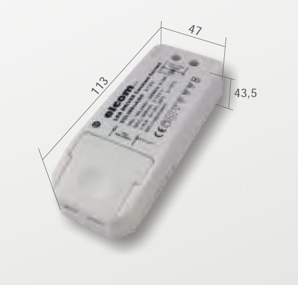 ELCOM SRL EOW03130 DRIVER 500MA 16W CLASSE II IP20