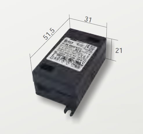 ELCOM SRL - EOW03170 ALIMENTATORE 350MA 8W